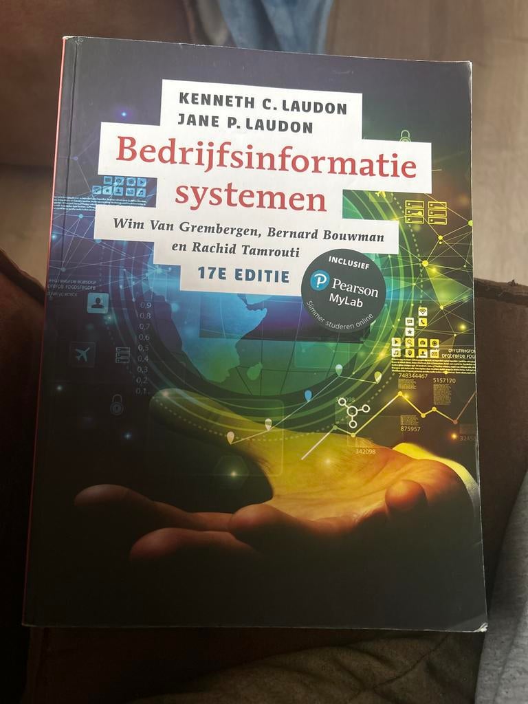 Bedrijfsinformatiesystemen - Laudon, Verzenden, Zo goed als nieuw, Overige onderwerpen