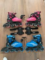 Skeelers verstelbaar 29-33 Jongen ÈN Meisje, Sport en Fitness, Skeelers, Kinderen, Inline skates 4 wielen, Ophalen, Overige merken