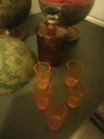 2 stuks IDENTIEKE VINTAGE GLOBE IJS EMMER EN DRANK BAR 27 CM, Ophalen of Verzenden