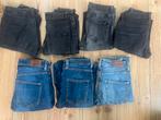 7 x skinny jeans Monki maat 25/26 (xs/34), Ophalen of Verzenden, Zo goed als nieuw, Zwart