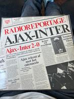 Ajax-Inter Radioreportage Vinyl, Ophalen of Verzenden, Zo goed als nieuw, Ajax, Boek of Tijdschrift