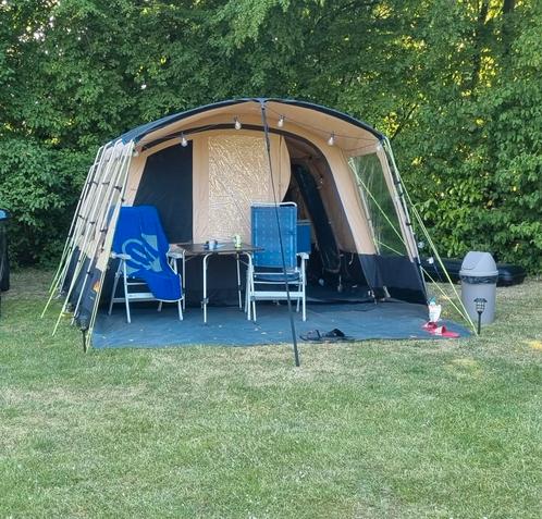 Safarica Pacific Reef 360 TC tunneltent beige, Caravans en Kamperen, Tenten, tot en met 4, Zo goed als nieuw, Ophalen