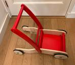 Pinolino Uli houten loopwagen baby rood, Kinderen en Baby's, Speelgoed | Houten speelgoed, Ophalen, Zo goed als nieuw, Duw- of Trekspeelgoed