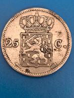 Zf 25 cent Willem 1 1825, Postzegels en Munten, Munten | Nederland, Ophalen of Verzenden, 25 cent