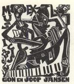 0397 Ex Libris Nederland : Cor de Wolff, 1950, Antiek en Kunst, Verzenden