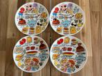 Blond Amsterdam gebaksbordjes Bijenkorf (4), Ophalen, Blond Amsterdam, Zo goed als nieuw, Bord(en)