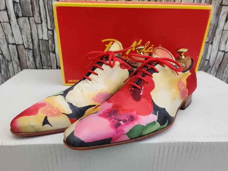 Pepe Milan exclusieve schoenen voor heren - Maat 41, Kleding | Heren, Schoenen, Zo goed als nieuw, Veterschoenen, Overige kleuren