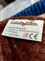 Batterij Hondje met Riem & Mandje, Kinderen en Baby's, Speelgoed | Knuffels en Pluche, Ophalen of Verzenden, Gebruikt, Hond