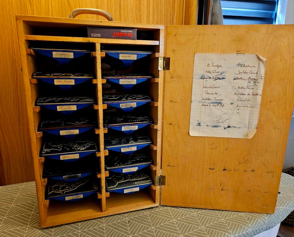 Oude Stempelset Landkaarten, Ophalen, Aardrijkskunde