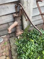 Antieke Hand Zwengel Pomp Gietijzer Decoratie Tuin, Antiek en Kunst, Ophalen