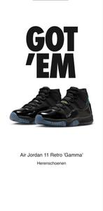 Air Jordan 11 Retro Gamma - Maat 45, Kleding | Heren, Schoenen, Ophalen of Verzenden, Nieuw, Zwart, Sneakers of Gympen