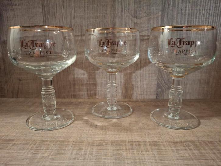 La Trappe Trappist – Prior bokaal mini 15 cl / 3 stuks, Verzamelen, Glas en Borrelglaasjes, Nieuw, Bierglas, Ophalen of Verzenden