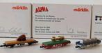 MÄRKLIN Z 'beste wensen' wagons 1988/89/90, Hobby en Vrije tijd, Ophalen of Verzenden, Zo goed als nieuw, Wagon, Märklin