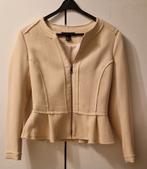 H&M Peplum blazer beige maat 38 valt als 36, Ophalen of Verzenden, Zo goed als nieuw, Maat 36 (S)