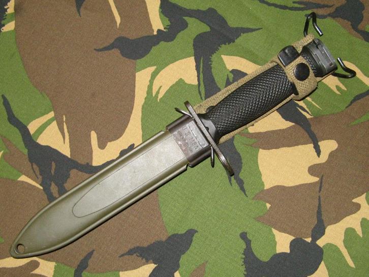 Bajonet M7 Germany M16 - Leger Army Bundeswehr Soldaat, Verzamelen, Militaria | Algemeen, Landmacht, Mes of Dolk, Duitsland, Ophalen of Verzenden