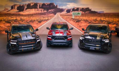 Dodge RAM 1500 Nieuwe Ram model 2025 al voor 59950 BPM vrij, Auto's, Bestelauto's, Bedrijf, Te koop, 4x4, Lederen bekleding, Metallic lak