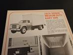 Brochure Dodge Kary Vans 1974 USA, Ophalen of Verzenden, Zo goed als nieuw, Overige merken