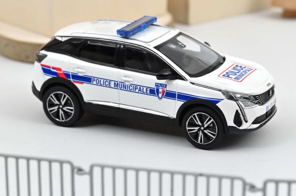 Peugeot 3008 2023 Police Municipale 1:43 NOREV Ref. 473948, Hobby en Vrije tijd, Modelauto's | 1:43, Nieuw, Auto, Norev, Verzenden
