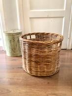 Prachtige grote Rotan houtmand, speelgoedmand, Huis en Inrichting, Woonaccessoires | Schalen en Manden, Ophalen, Gebruikt, Mand