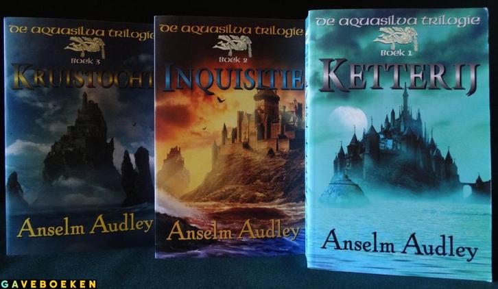 De Aquasilva Trilogie - Anselm Audley - Luitingh Sijthoff -, Boeken, Fantasy, Gelezen, Ophalen of Verzenden