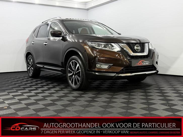 Nissan X-Trail 1.3 DIG-T Tekna 7p. Panoramadak, Leder, 360 C, Auto's, Nissan, Bedrijf, Te koop, X-Trail, 360° camera, ABS, Achteruitrijcamera