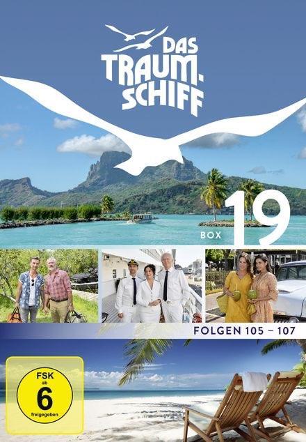 Das Traumschiff - Box 19 (3 dvd's), Cd's en Dvd's, Dvd's | Tv en Series, Nieuw in verpakking, Drama, Alle leeftijden, Verzenden
