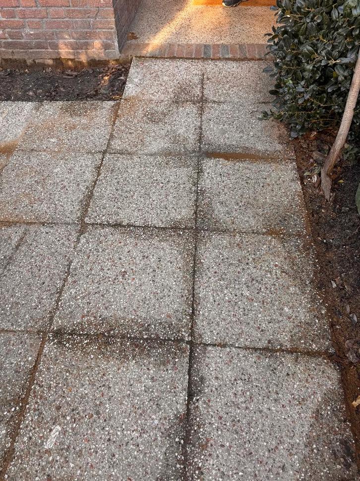 Grindtegel, Tuin en Terras, Tegels en Klinkers, Gebruikt, Terrastegels, Beton, 5 tot 10 m², Ophalen