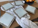 5 stuks Plafondlampen in goede staat, Huis en Inrichting, Lampen | Plafondlampen, Ophalen, Gebruikt, Glas