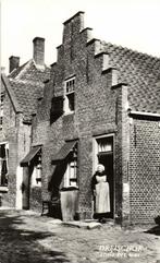 Dreischor, zoals het was - vrouw - reclamekaart, Ophalen of Verzenden, Voor 1920, Ongelopen, Zuid-Holland
