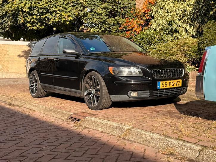 Volvo V50 2.4 140PK 2004 Zwart, Auto's, Volvo, Particulier, V50, ABS, Airbags, Airconditioning, Alarm, Android Auto, Apple Carplay