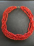 Bloedkoraal choker, Ophalen of Verzenden, Zo goed als nieuw, Rood