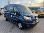 Ford Transit 350 2.0 TDCI 96kw L3H2 AIRCO KLIMA CAM. NAVI, Voorwielaandrijving, Euro 6, 4 cilinders, Blauw