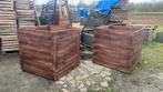 Vierkante Bloembak 100x100x100, olijfboom plantenbak, trelli, Tuin en Terras, Tuin, AMIS HOUTPRODUCTEN, 100 cm of meer, Vierkant