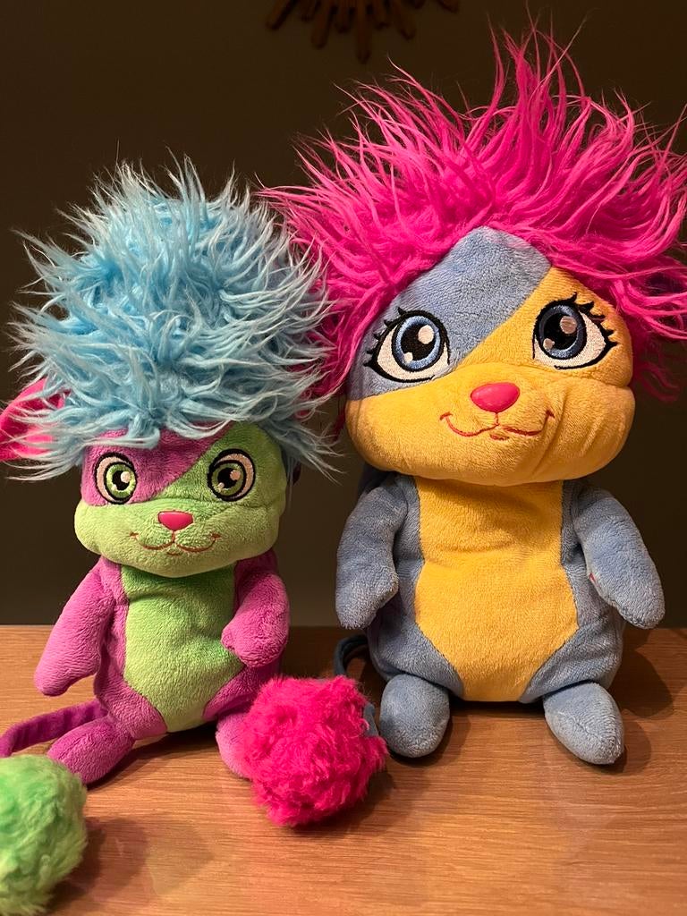 Leuke set Popples knuffels, Kinderen en Baby's, Speelgoed | Knuffels en Pluche, Ophalen of Verzenden, Zo goed als nieuw, Overige typen