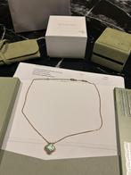 Vintage Alhambra pendant, 18K goud, grey mother-of-pearl, Sieraden, Tassen en Uiterlijk, Kettingen, Ophalen of Verzenden, Zo goed als nieuw