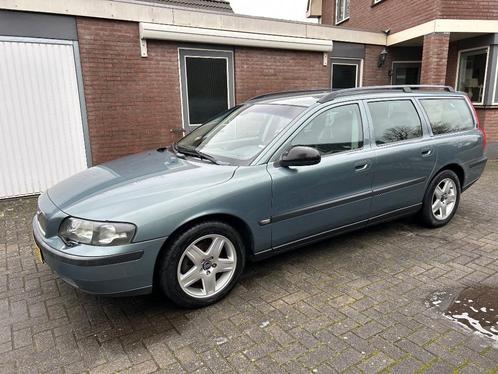 Volvo V70 2.4 170PK AUT 2003 Groen Veel extra's Vol Leer, Auto's, Volvo, Particulier, V70, Airbags, Airconditioning, Boordcomputer