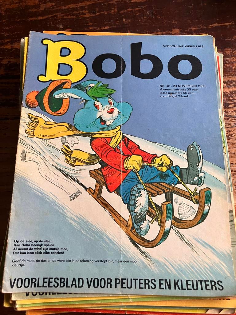 Bobo tijdschriften 1968 & 1969, Ophalen of Verzenden, Gelezen, Overige typen