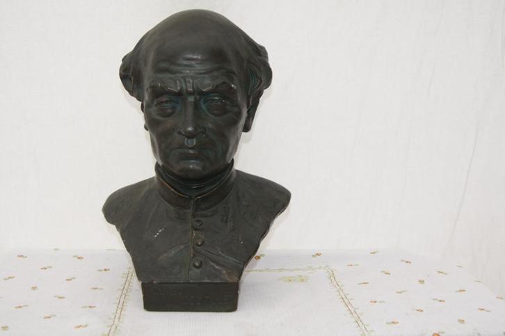 Buste van G.Gatli, Antiek en Kunst, Kunst | Beelden en Houtsnijwerken, Ophalen of Verzenden