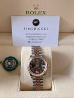 Rolex Datejust 278271 08-2023 Rosegoud/staal nieuw&ongedrag, Sieraden, Tassen en Uiterlijk, Horloges | Dames, Nieuw, Met strass
