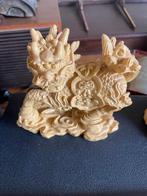 Chinees van Resin epoxy Antiek ogend drakenbeeldje, Ophalen