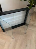 Glazen vitrinekast / wandkast, Huis en Inrichting, Kasten | Vitrinekasten, Met plank(en), Minder dan 50 cm, Gebruikt, Ophalen of Verzenden