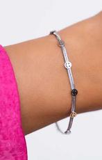 My Jewellery zilverkleur armbandje smileys, Ophalen of Verzenden, Zo goed als nieuw, Zilver