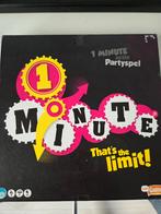1 Minute - Actie Partyspel, Vijf spelers of meer, Ophalen of Verzenden, Zo goed als nieuw, Just Games