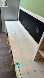 Speeltafel steigerhout, Ophalen of Verzenden, Gebruikt, 180 cm of meer, 85 tot 100 cm