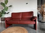 Leolux catalpa 3-zits bank met geleefd leer. Zit geweldig!, Leolux, Modern vintage retro jori pode senioren, Driepersoons, Ophalen of Verzenden