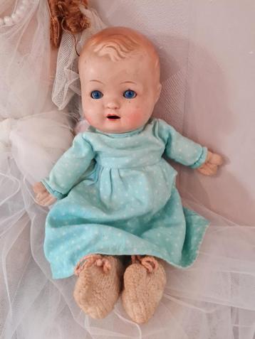 Antiek popje/babypop  beschikbaar voor biedingen