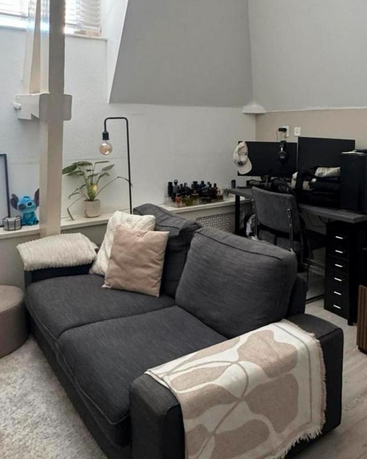 Kivik IKEA Tweezitsbank, Huis en Inrichting, Banken | Bankstellen, Gebruikt, Rechte bank, Tweepersoons, 150 tot 200 cm, 75 tot 100 cm