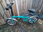 Vouwfiets foldy London met Juskys fietskar, Ophalen, Gebruikt, 16 tot 18 inch, Versnellingen
