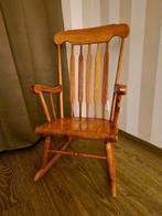 Schommelstoel, Huis en Inrichting, Stoelen, Ophalen, Gebruikt, Bruin, Eén