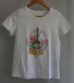 T-Shirt Noisy May maat S, Wit, Ophalen of Verzenden, Zo goed als nieuw, Korte mouw